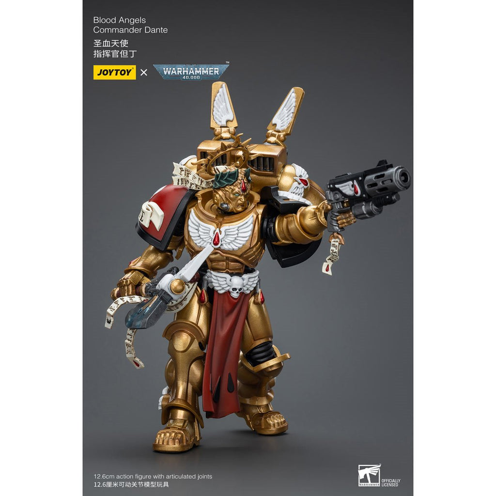 Joy Toy Warhammer 40,000 Blood Angels Commander Dante 1:18 Scale Action Figure