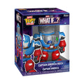 Marvel's What If Captain America with Mech Bitty Pop! Bitty Bot Vinyl Figure