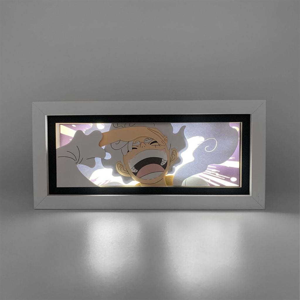 One Piece Luffy Gear 5 LED Light Box