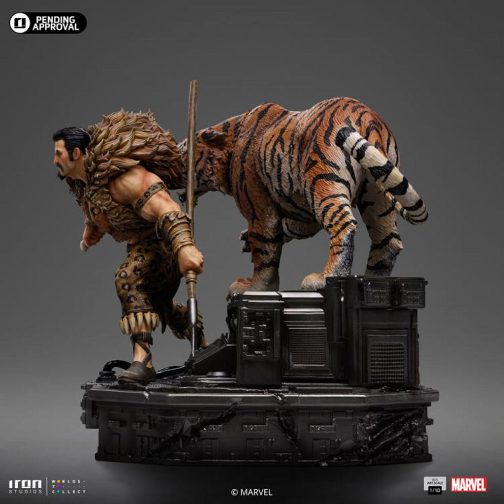 Kraven Spider-Man vs Villains Battle Diorama Series 1:10 Art Scale Limited Edition Statue
