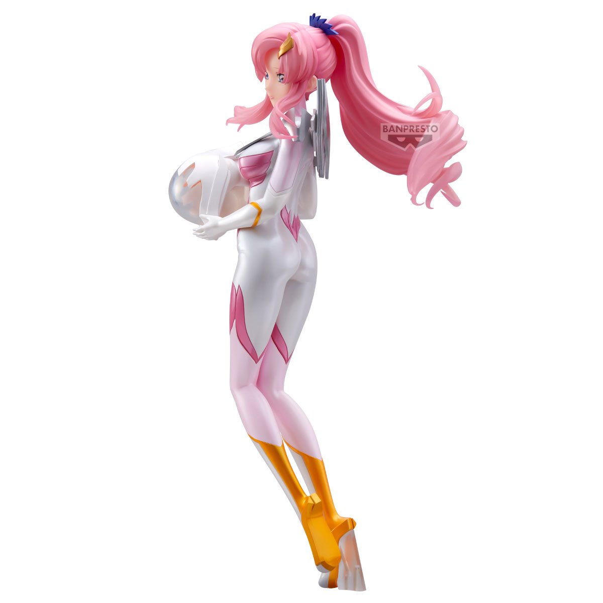 Mobile Suit Gundam Seed Freedom Lacus Clyne Pilot Suit Pearl Version Glitter and Glamours Statue