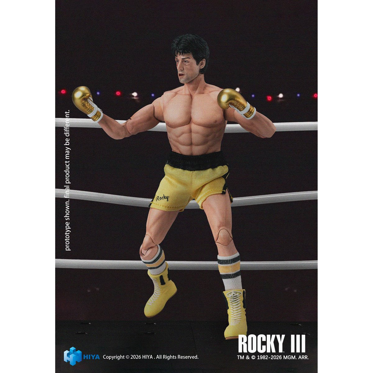 Rocky III Rocky Boxer Version Exquisite Super Series 1:12 Scale Action Figure