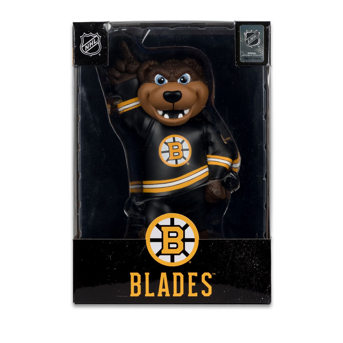 NHL Boston Bruins Blades Mascot Posed Figure