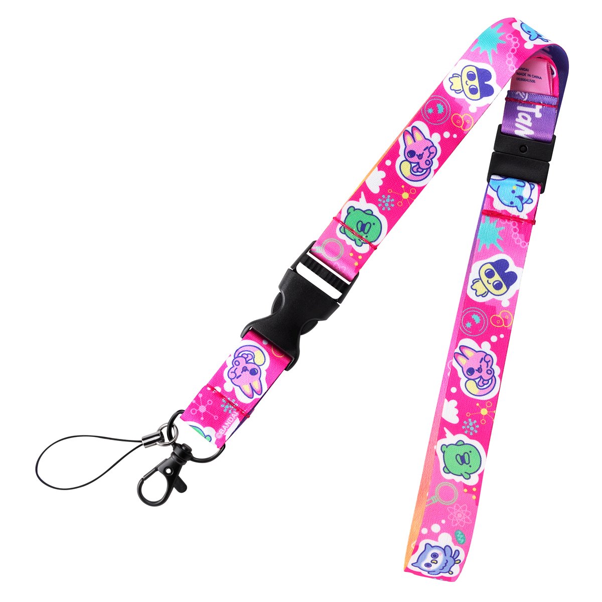 Tamagotchi Paradise Pink Lanyard