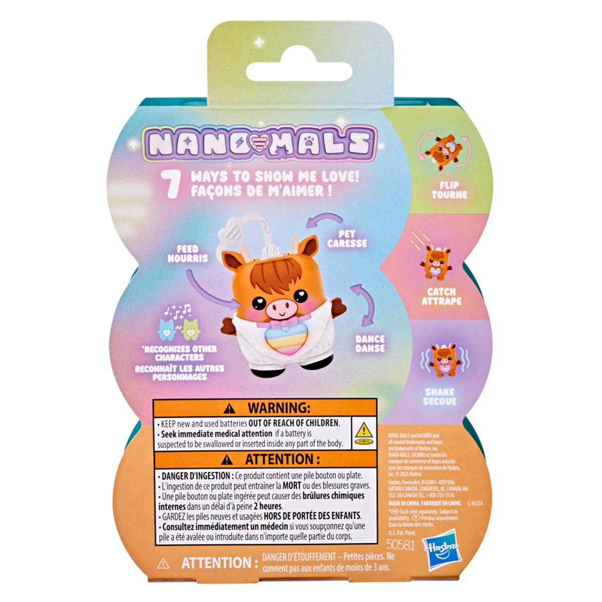 Nano-mals Cowbert the Highland Cow Electronic Pet Toy