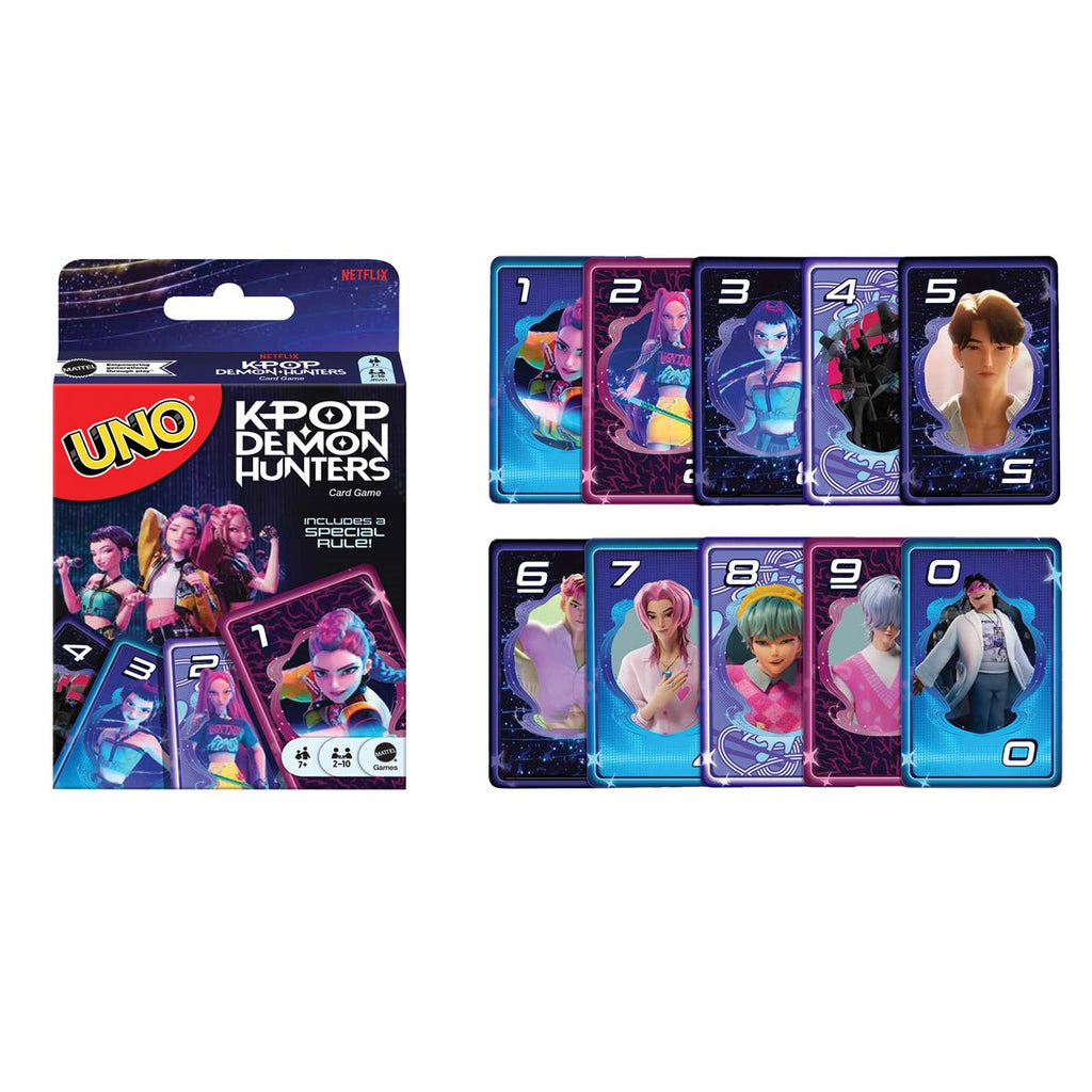 KPop Demon Hunters UNO Card Game