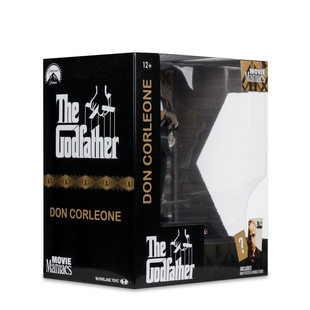 Movie Maniacs Paramount Wave 2 The Godfather Don Corleone 6-Inch Posed Figure