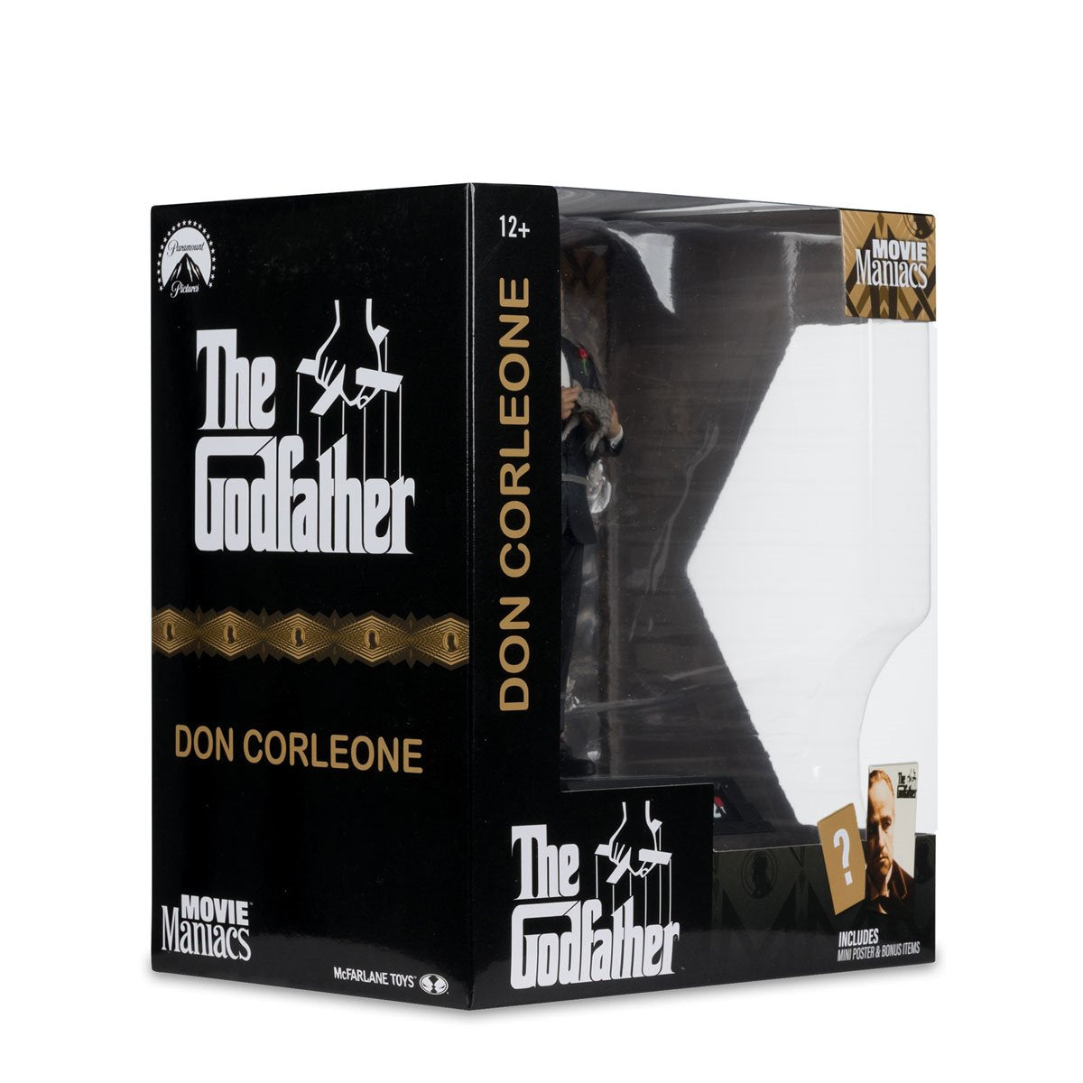 Movie Maniacs Paramount Wave 2 The Godfather Don Corleone 6-Inch Posed Figure