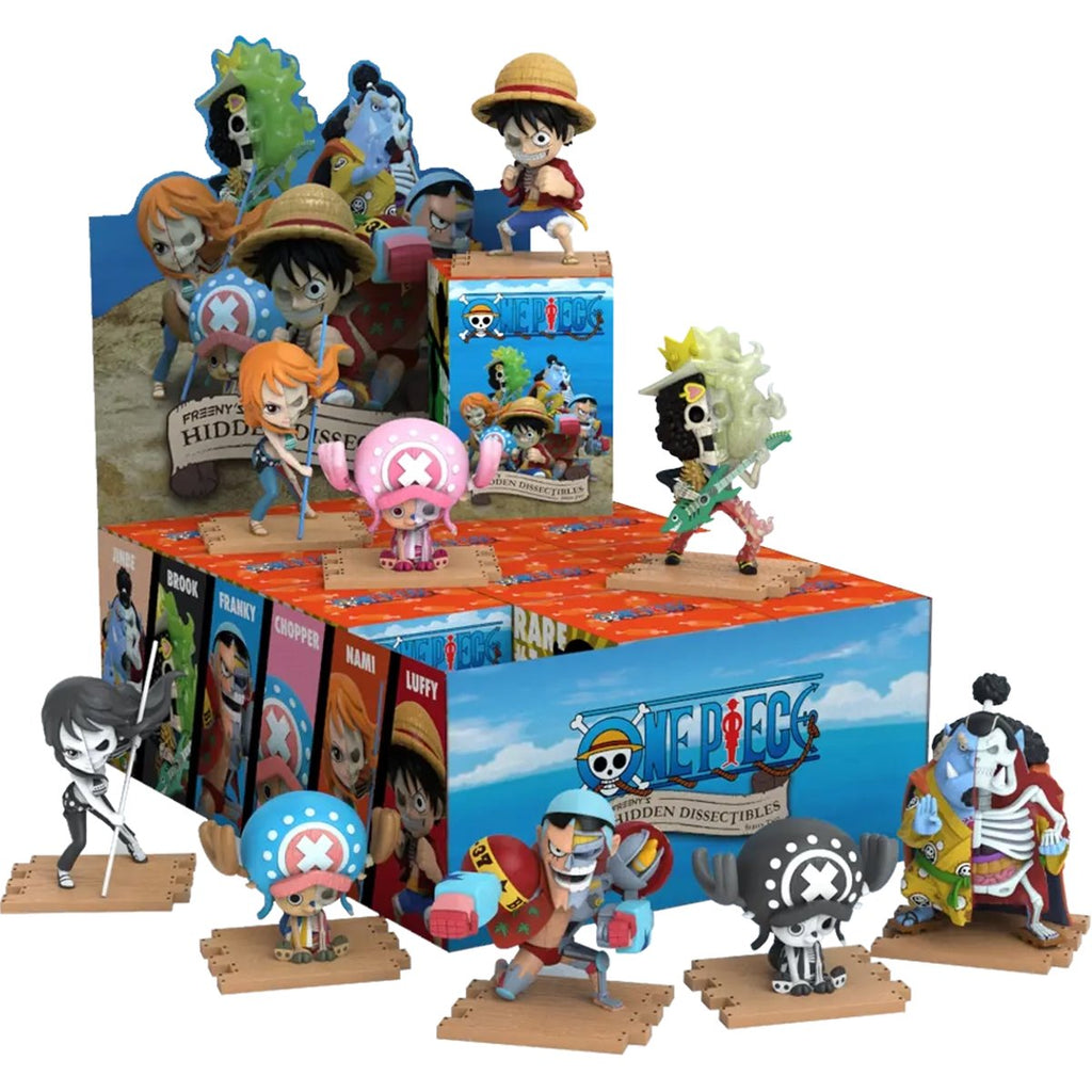 One Piece Series 2 Freeny's Hidden Dissectibles Mini-Figure Display Tray of 12