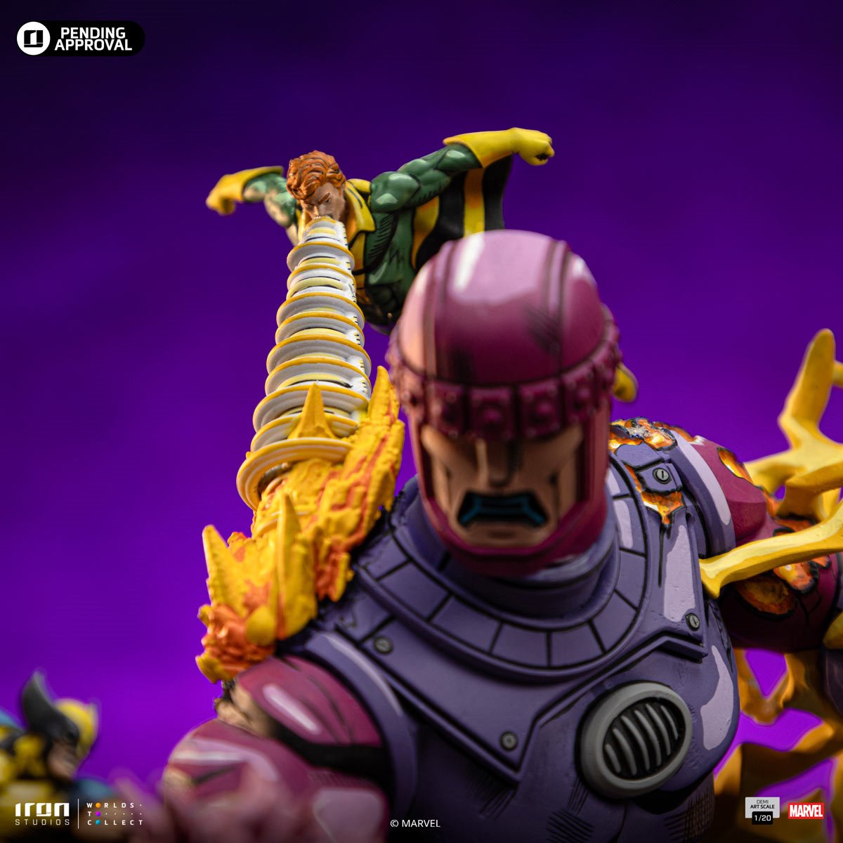 X-Men Danger Room Comic Color Variant 1:20 Demi Art Scale Limited Edition Diorama A Statue