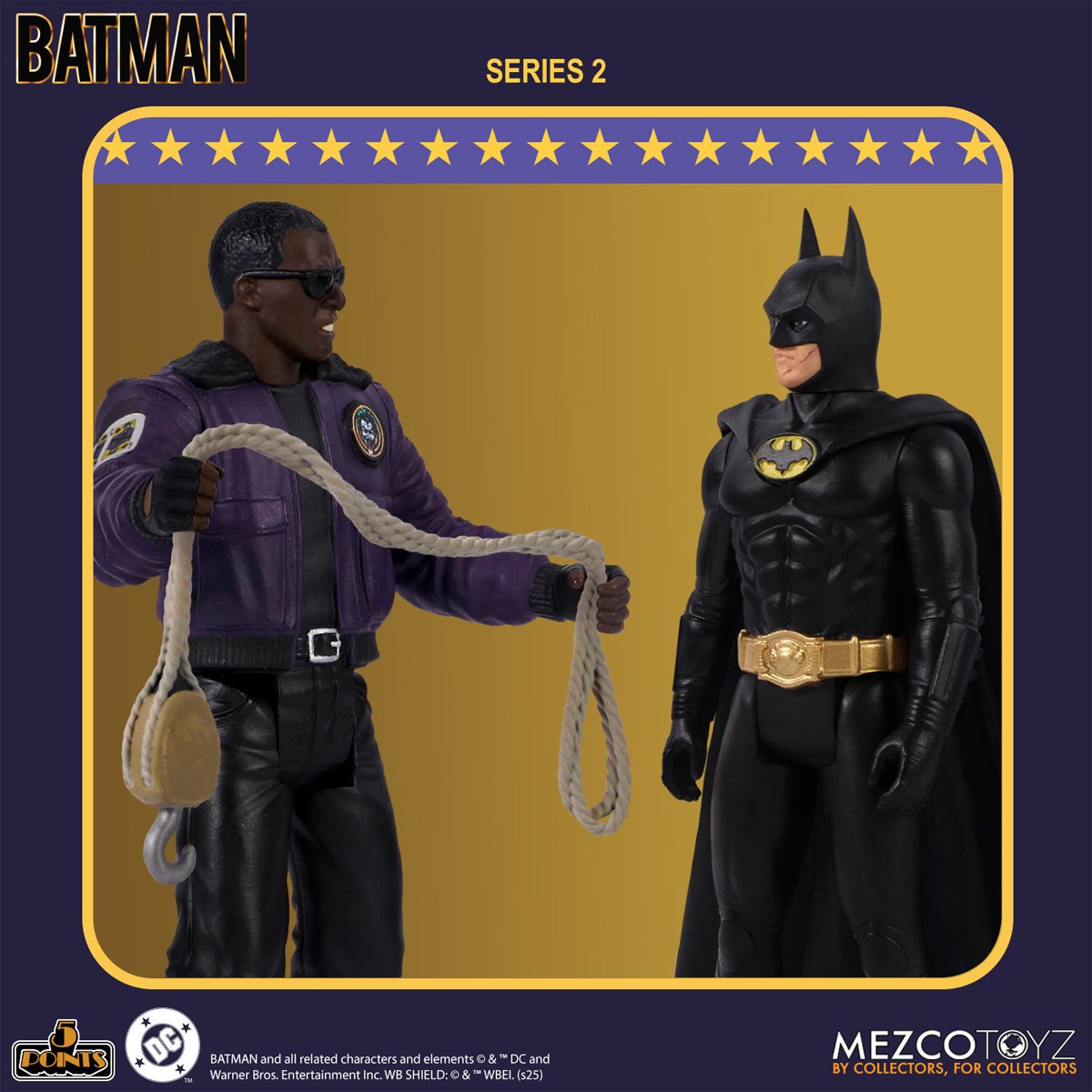 Batman 1989 5 Points Series 2 Action Figure Set of 3