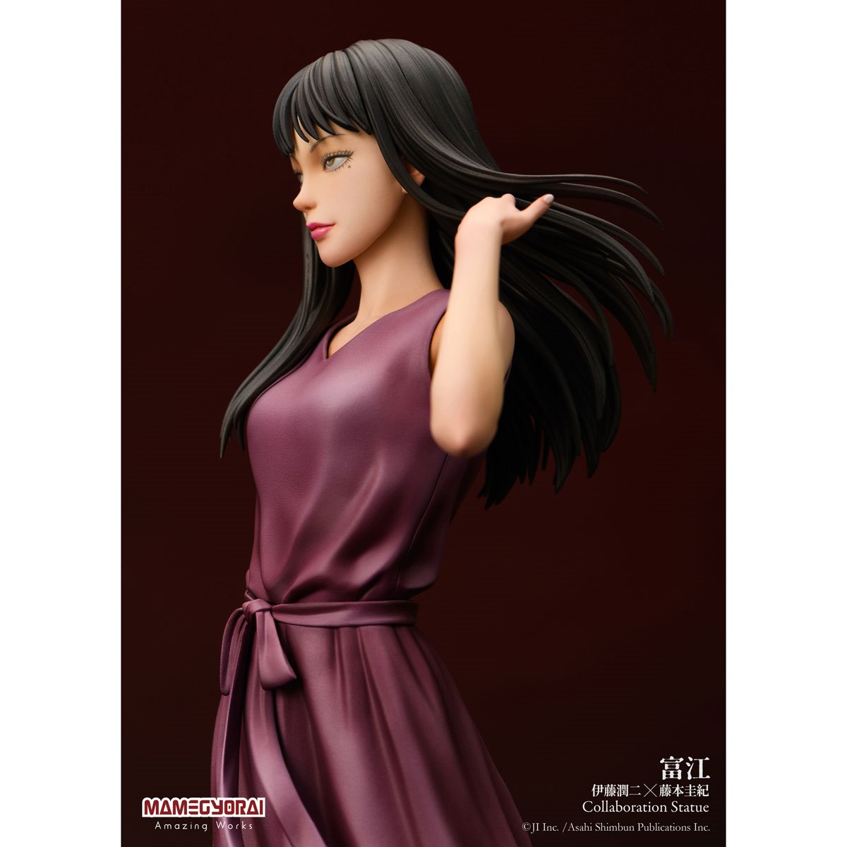 Junji Ito x Yoshiki Fujimoto Tomie Collaboration Statue