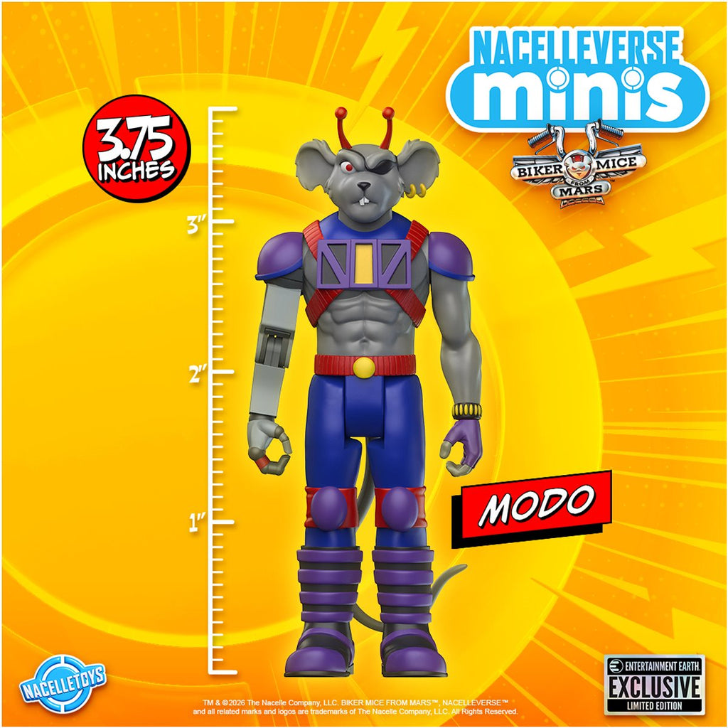 Biker Mice From Mars 3 3/4-Inch Action Figure 3-Pack - Entertainment Earth Exclusive