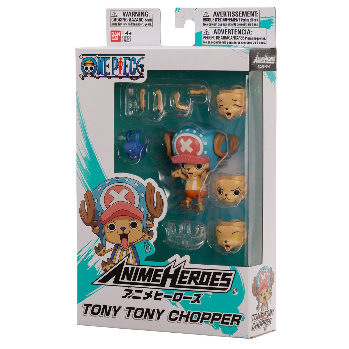 One Piece Anime Heroes Action Figure Wave 3 Case of 6