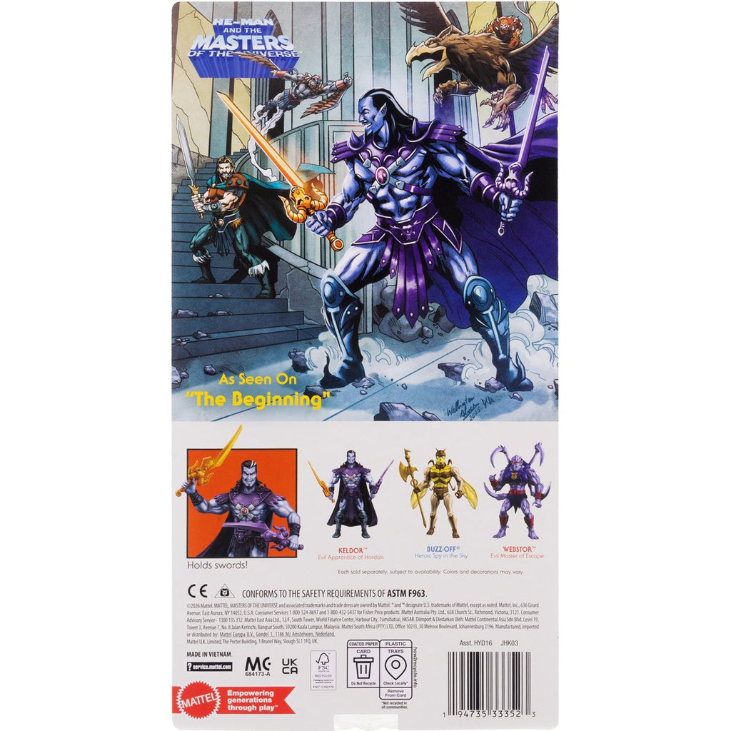 Masters of the Universe Origins Wave 31 200X Keldor Action Figure