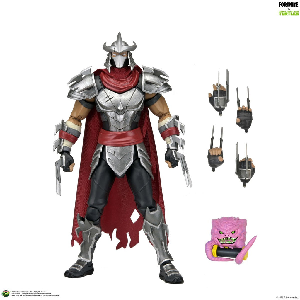 Teenage Mutant Ninja Turtles x Fortnite Shredder 7-Inch Scale Action Figure