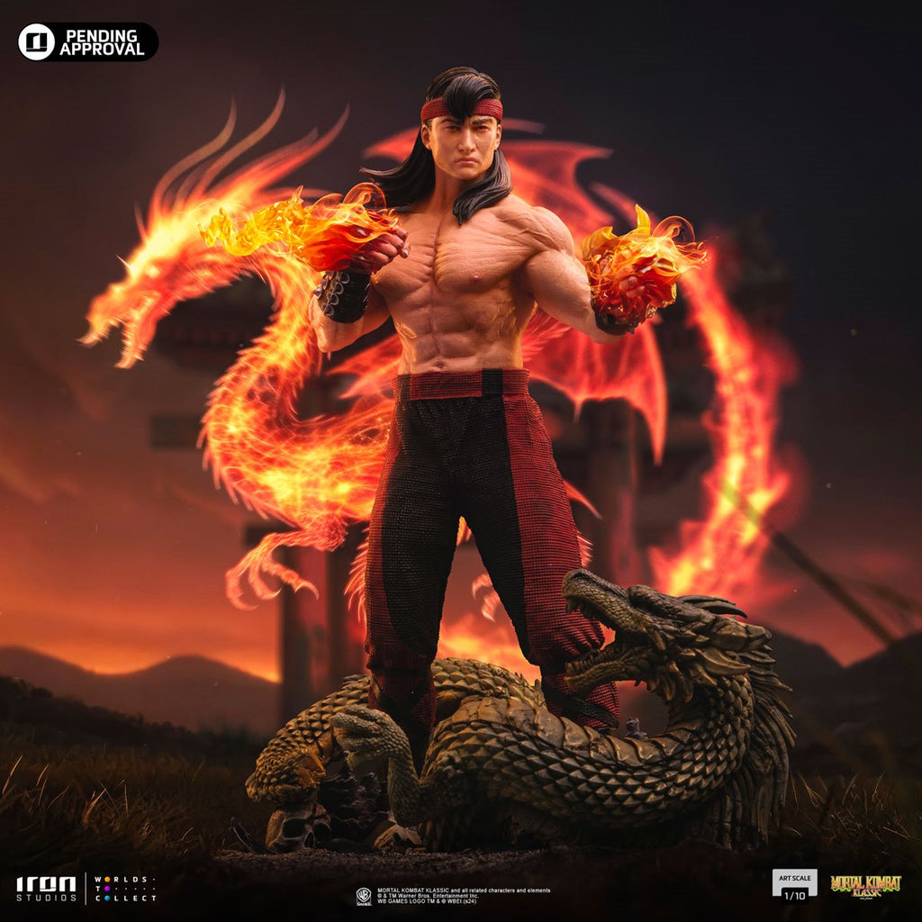 Mortal Kombat Liu Kang 1:10 Art Scale LE Statue