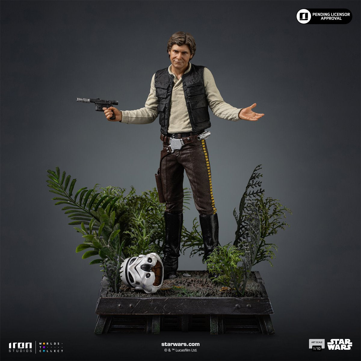 Star Wars: Return of the Jedi Han Solo 1:10 Art Scale Limited Edition Statue