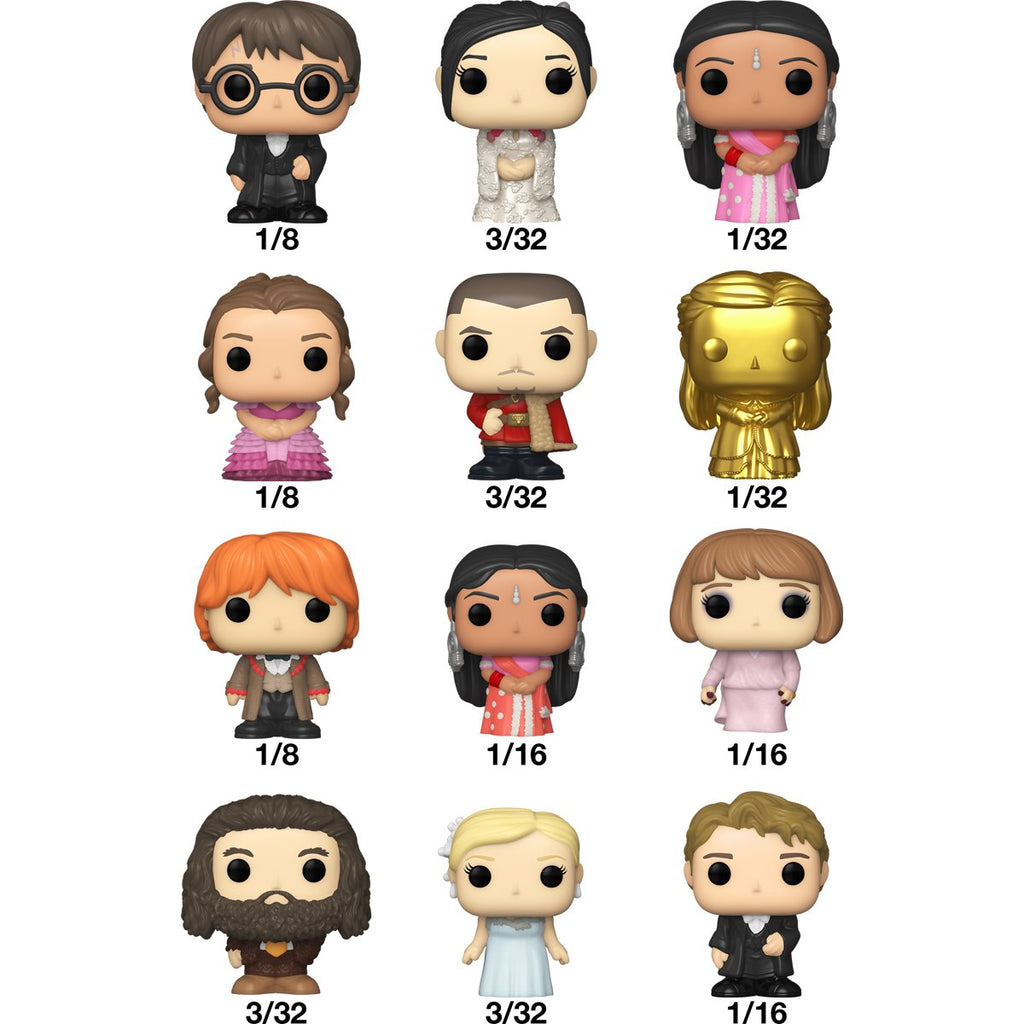 Harry Potter and the Goblet of Fire Funko Bitty Pop! Singles Wave 2 Display Case of 32
