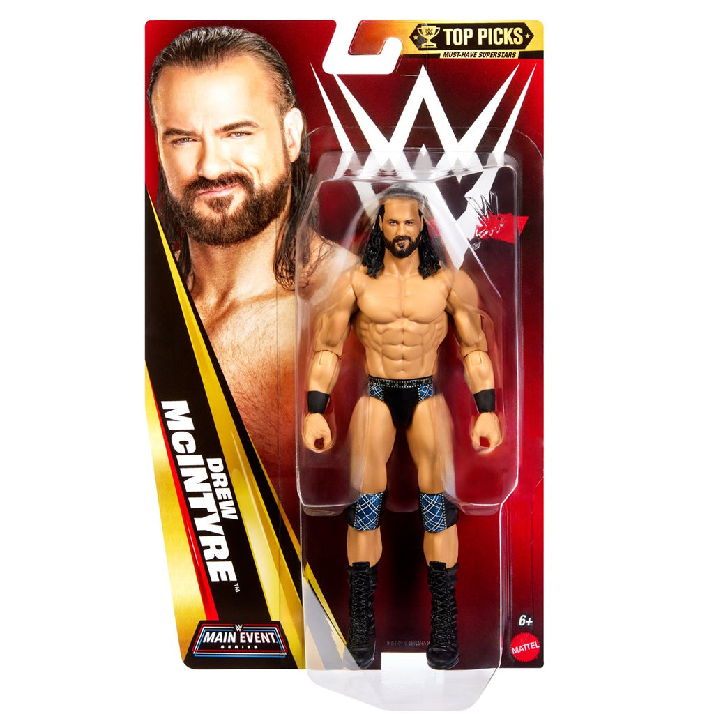 WWE Top Picks Main Event Series 2026 Wave 4 Action Figure Case of 8