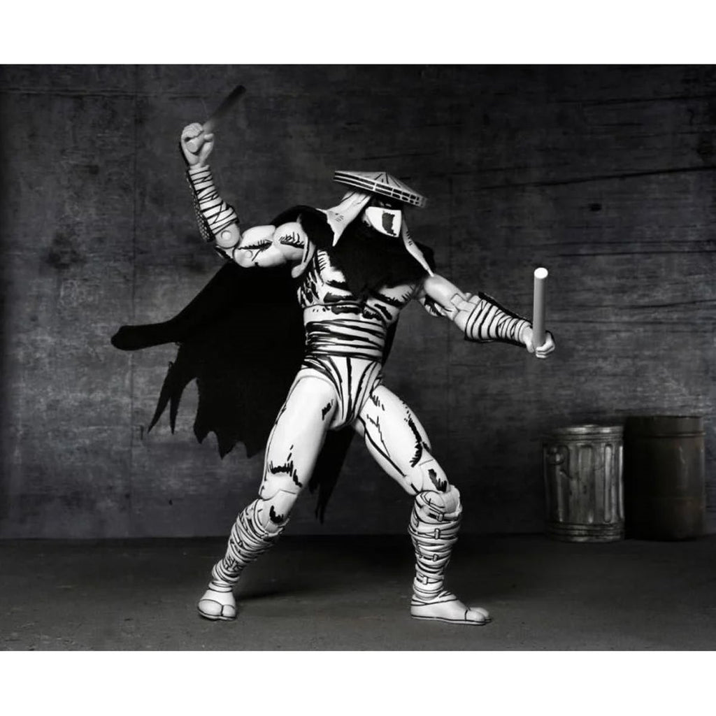 Teenage Mutant Ninja Turtles Mirage Comics Foot Assassin Black & White Variant 7-Inch Scale Action Figure