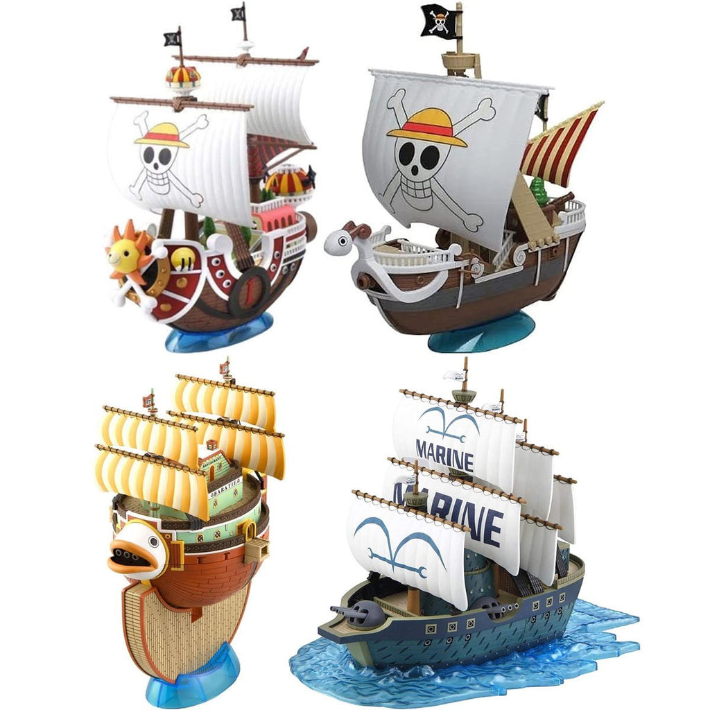 One Piece Grand Ship Collection F Model Kit Case of 4