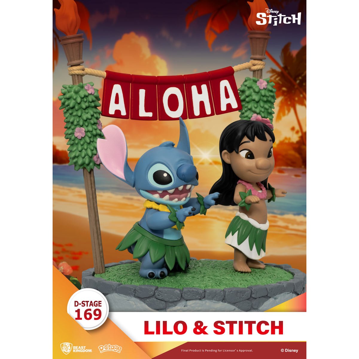 Lilo & Stitch DS-169 D-Stage Statue