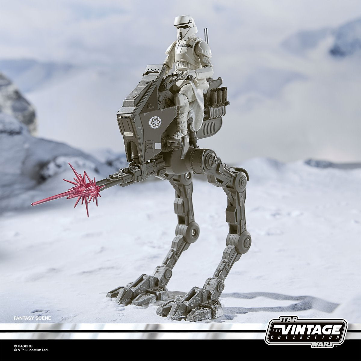 Star Wars The Vintage Collection The Mandalorian & Grogu Imperial Remnant AT-RT 3 3/4-Inch Action Figure