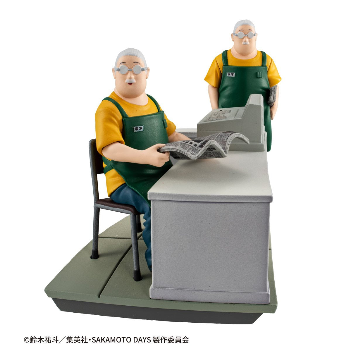 Sakamoto Days Cut Out Scenes Petritama EX Statue Set of 4