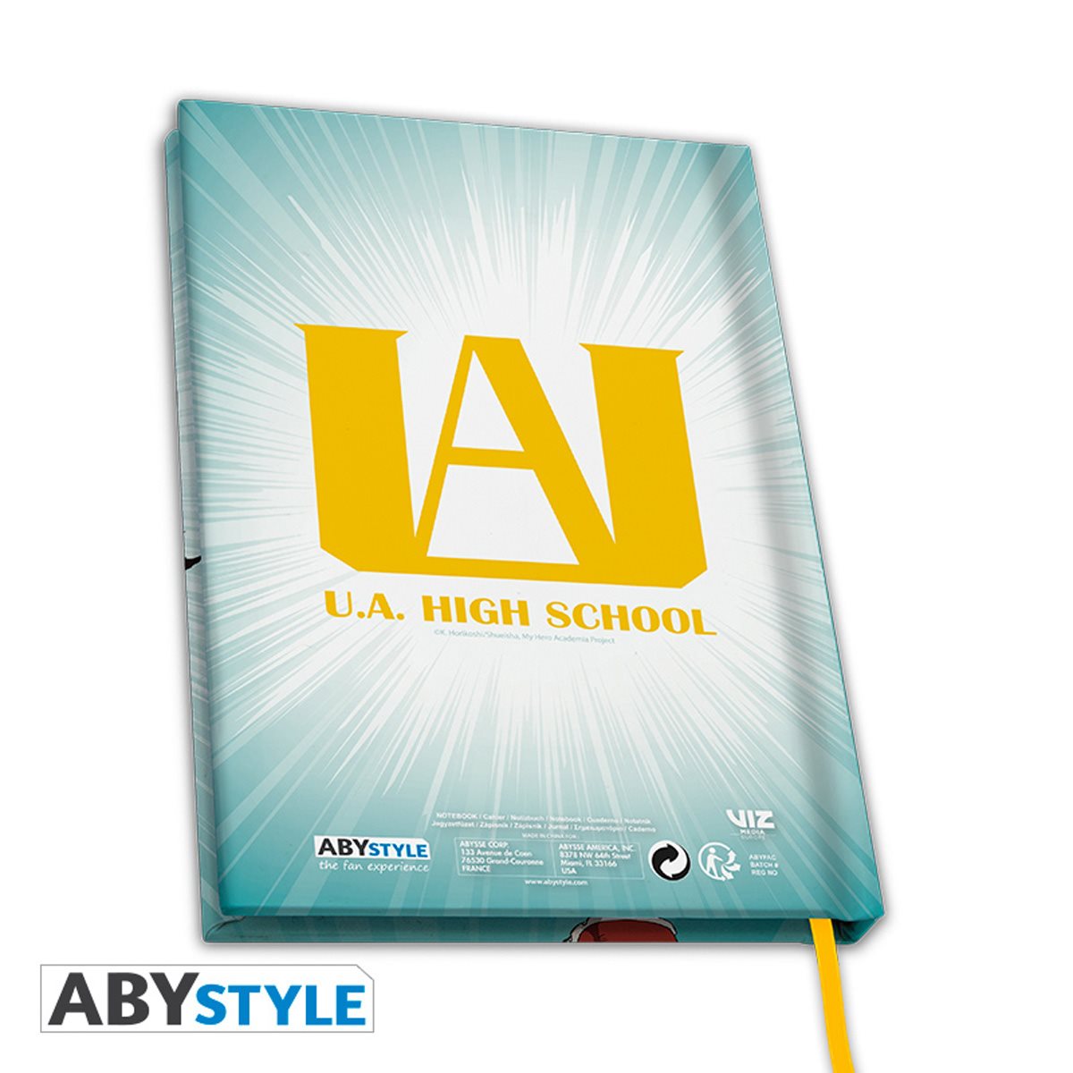 My Hero Academia Heroes Hardcover Notebook
