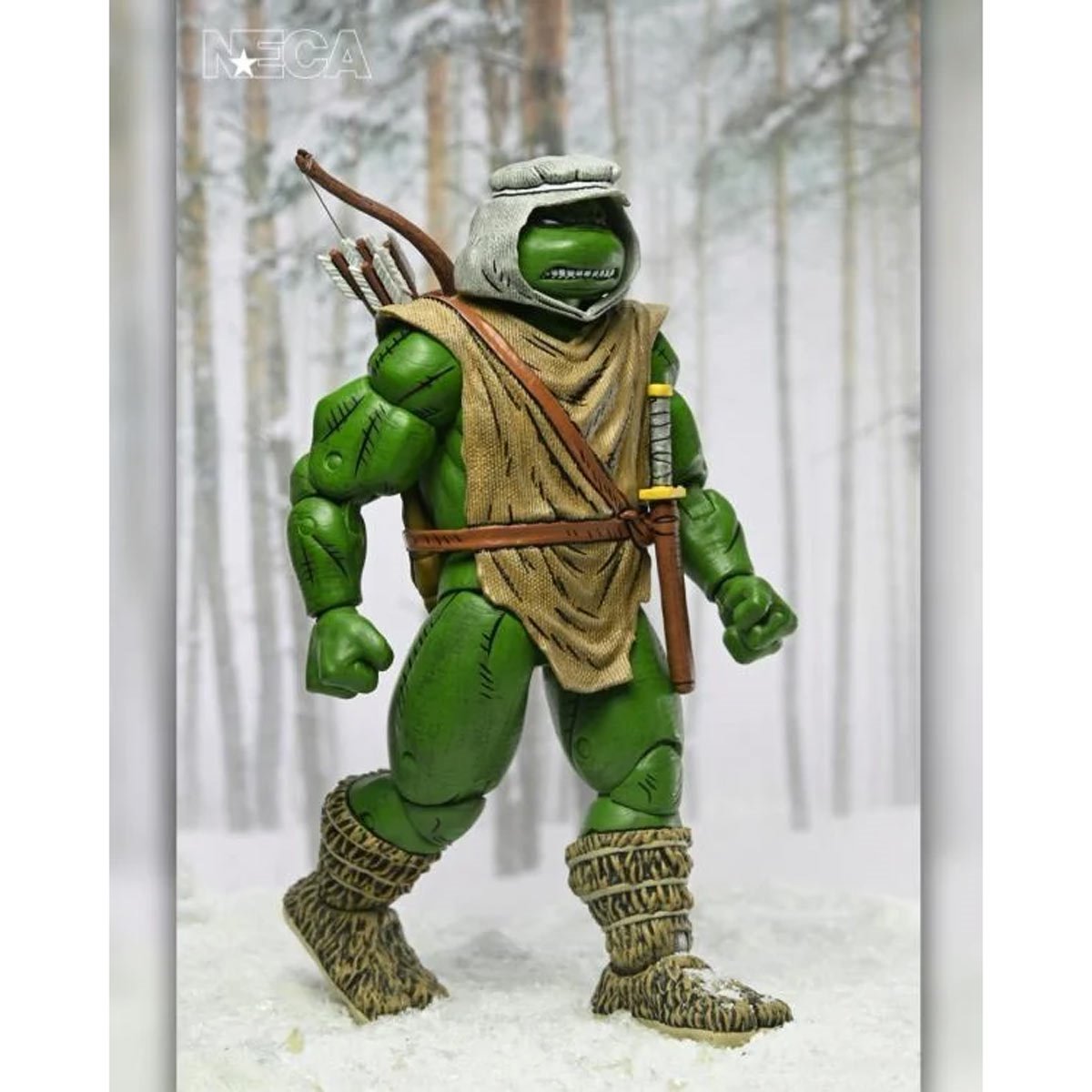 Teenage Mutant Ninja Turtles Mirage Comics Hunter Leonardo 7-Inch Scale Action Figure