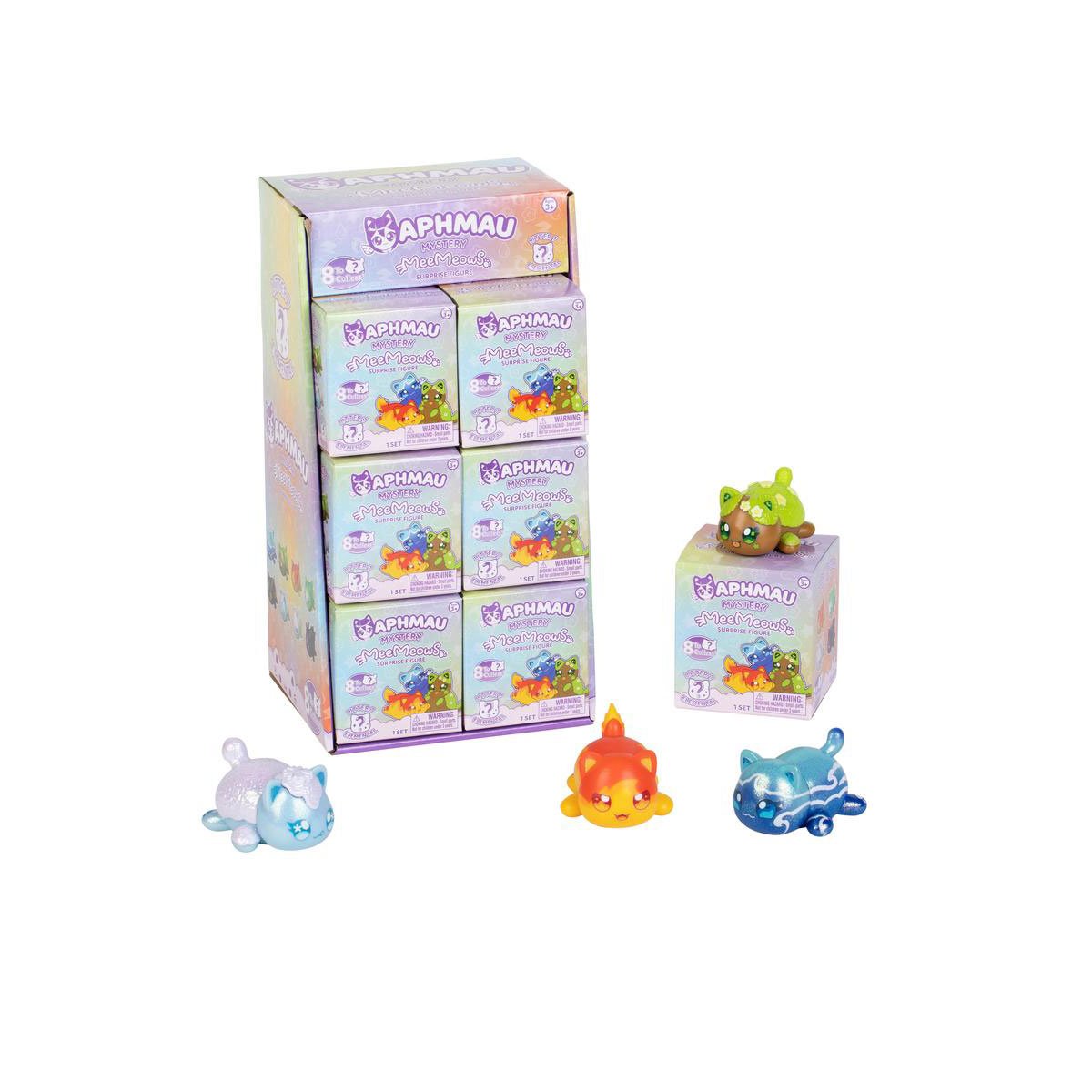 Aphmau Litter 7 Elemental MeeMeows Mystery Blind-Box Vinyl Figure Case of 12