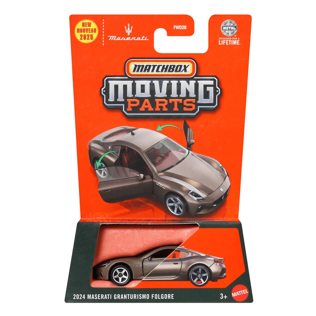 Matchbox Moving Parts 2025 Mix 7 Vehicles Case of 8