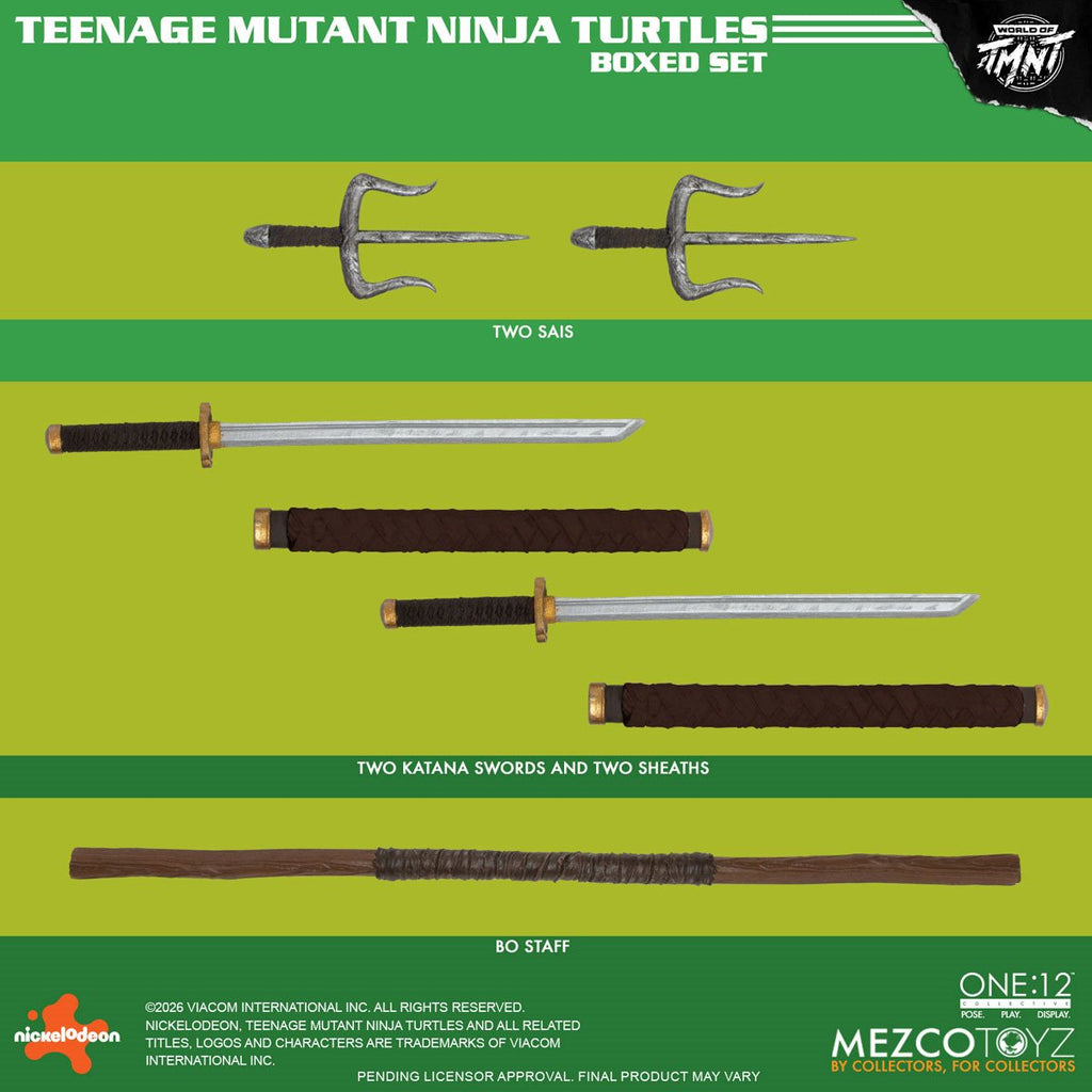 Teenage Mutant Ninja Turtles Deluxe One:12 Collective Boxed Set - ReRun
