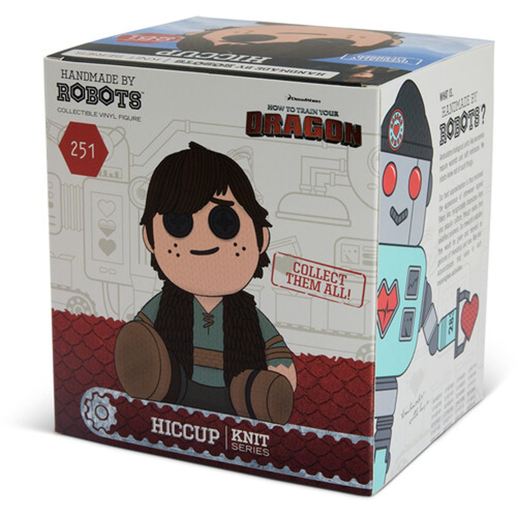 How to Train Your Dragon Hiccup #251 Handmade By Robots Vinyl Figure