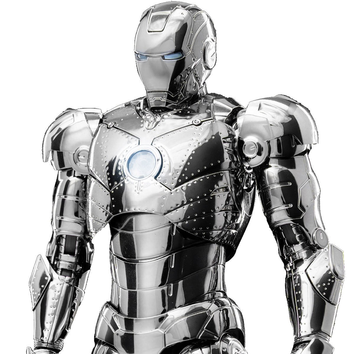 Marvel Studios: The Infinity Saga Iron Man Mark 2 Chrome Edition DLX Action Figure