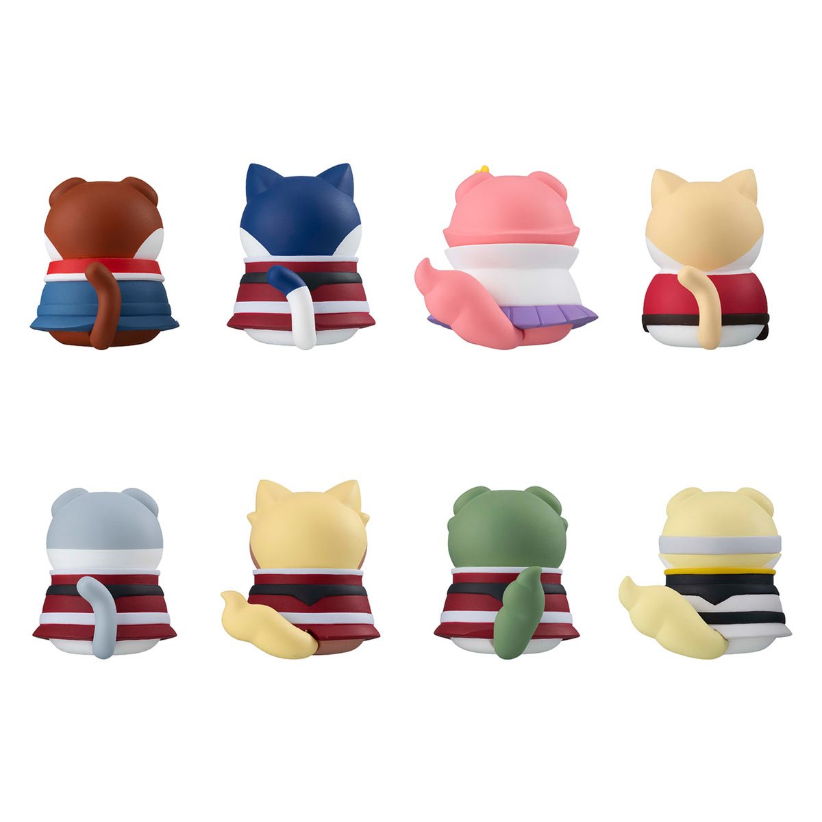 Mobile Suit Gundam SEED Nyandam SEED Cats in Disguise Mega Cat Project Mini-Figure Case of 8