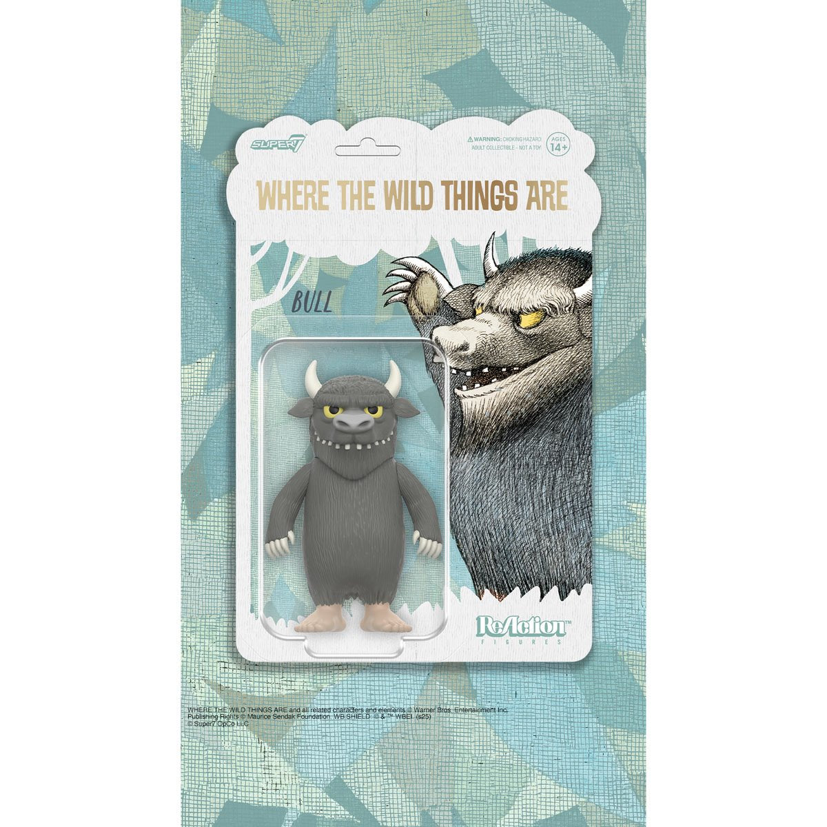 Where The Wild Things Are Bull (Monster) 3 3/4-Inch ReAction Figure