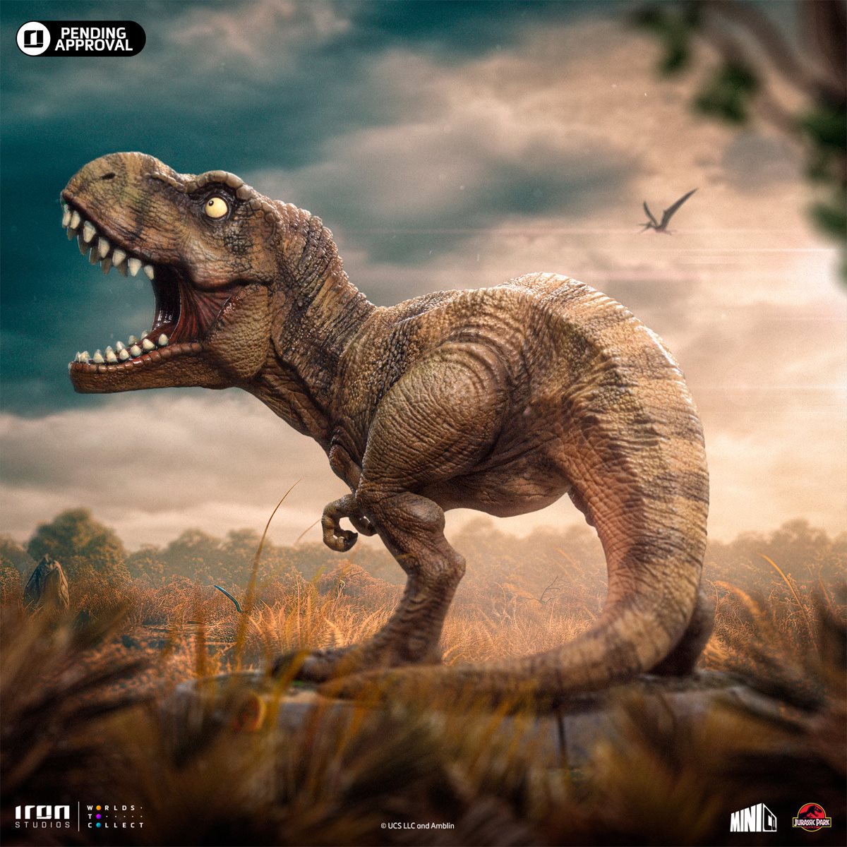 Jurassic Park T-Rex Illusion MiniCo Figure