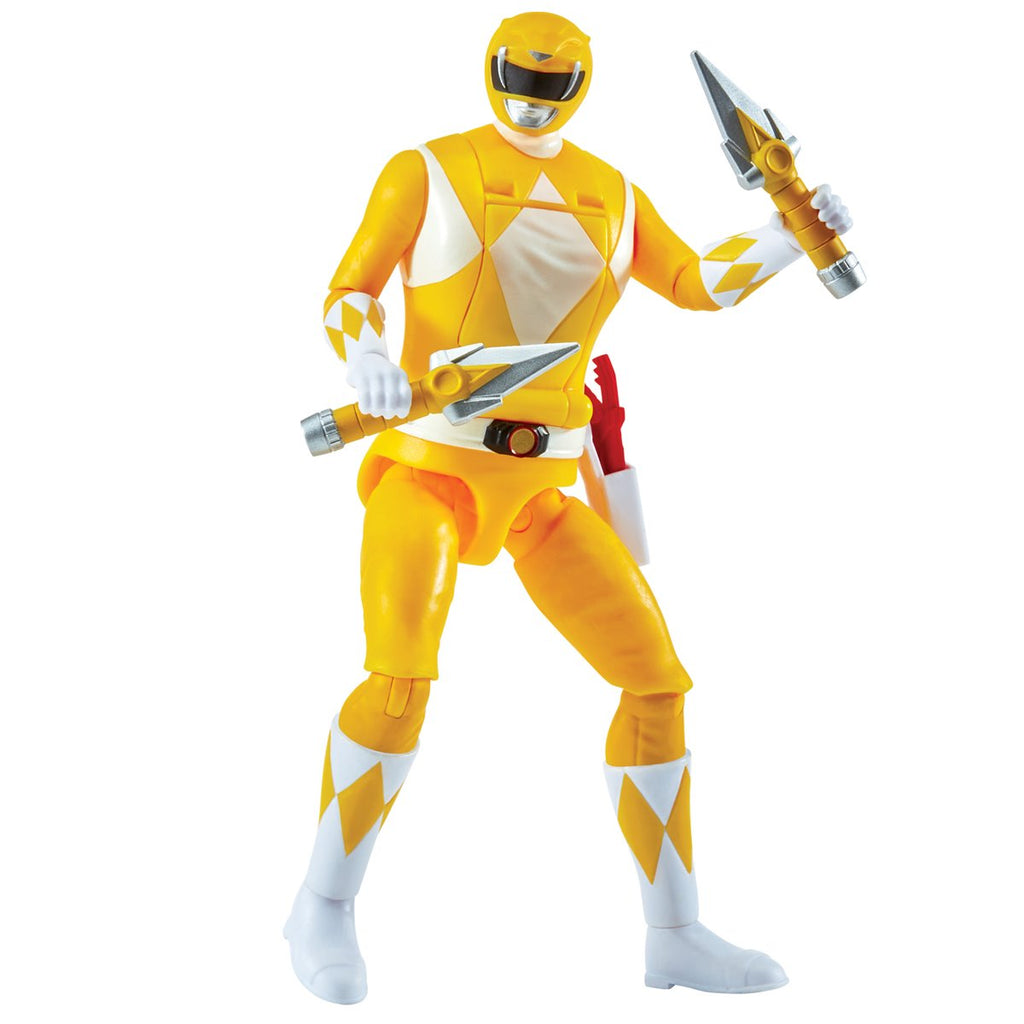 Mighty Morphin Power Rangers: Re-Ignition Auto Morphin Yellow Ranger Action Figure