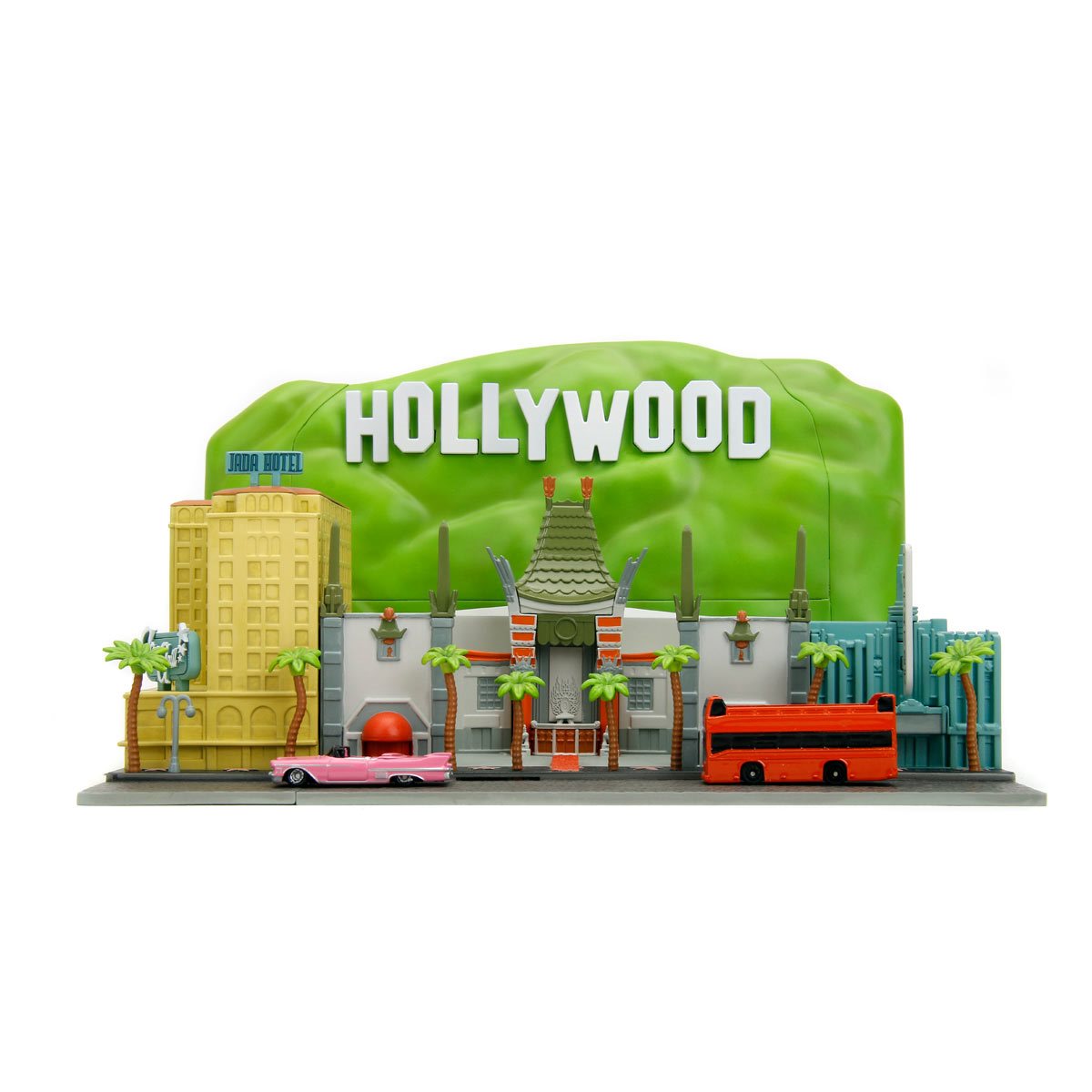 Hollywood Walk of Fame 100th Anniversary Nano Hollywood Rides Nano Scene Diorama with Vehicles
