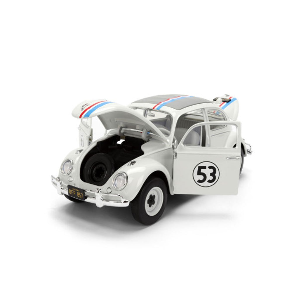 Hollywood Rides Disney The Love Bug Herbie Volkswagen Beetle 1:24 Scale Die-Cast Metal Vehicle