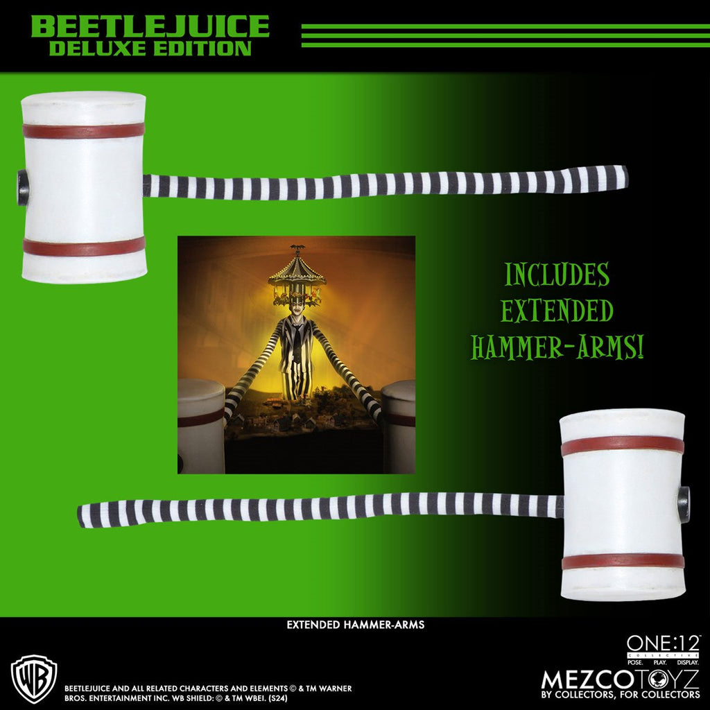 Beetlejuice Deluxe Edition One:12 Collective Action Figure