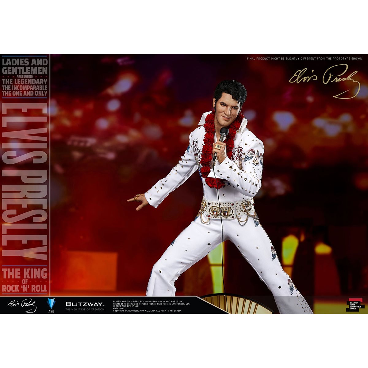 Elvis Presley Superb 1:4 Scale Statue