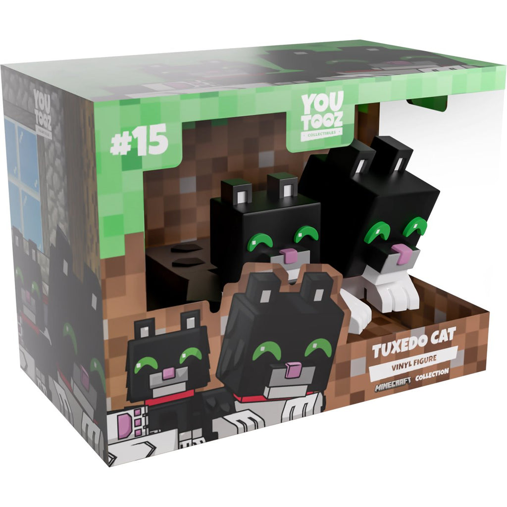 Minecraft Collection Tuxedo Cat Vinyl Figure #15
