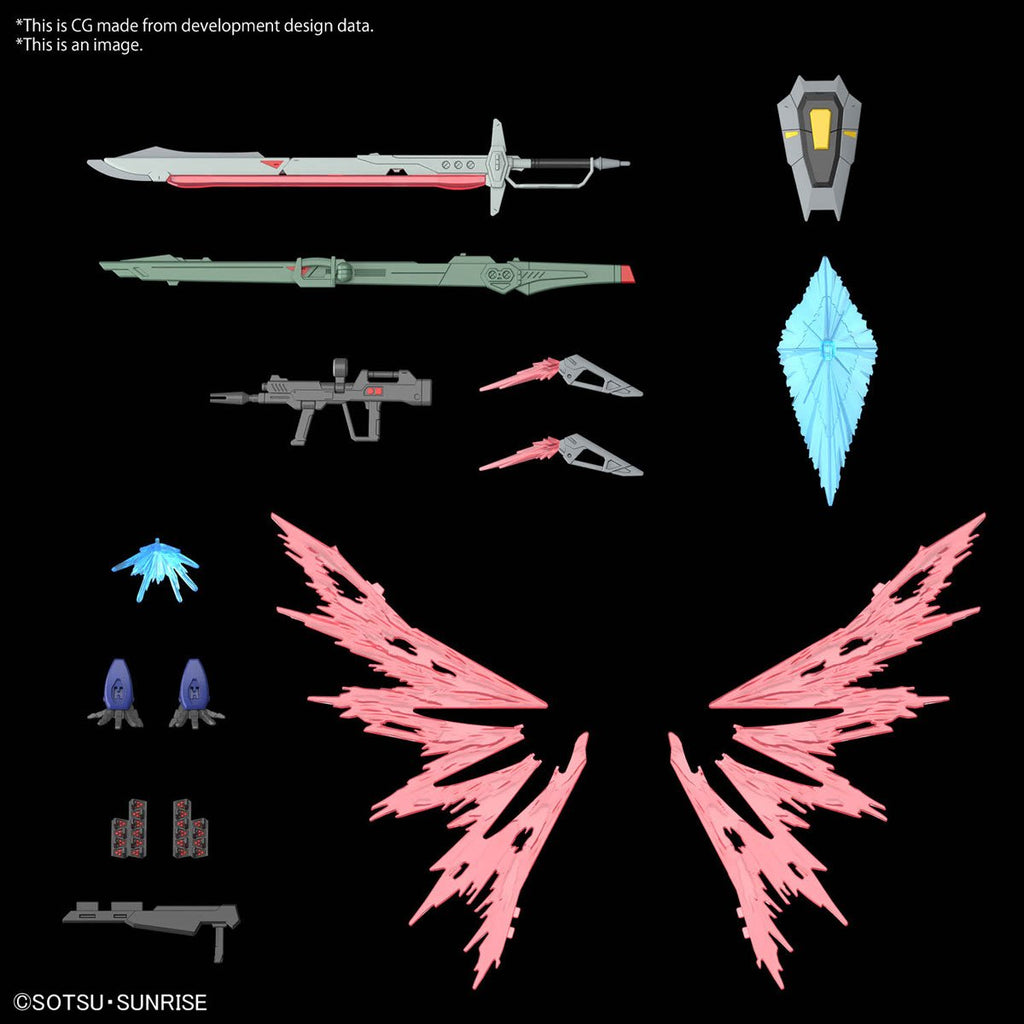 Mobile Suit Gundam Seed Freedom Destiny Gundam Spec II and Zeus Silhouette High Grade 1:144 Scale Model Kit