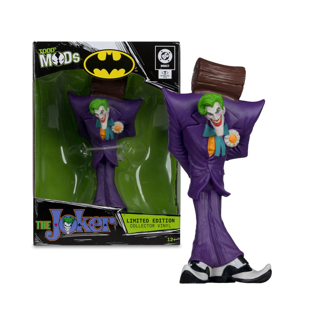 DC Direct Collector Vinyl Wave 5 The Joker Todd's Mods Limited Edition 4 1/2-Inch Scale Posed Figure