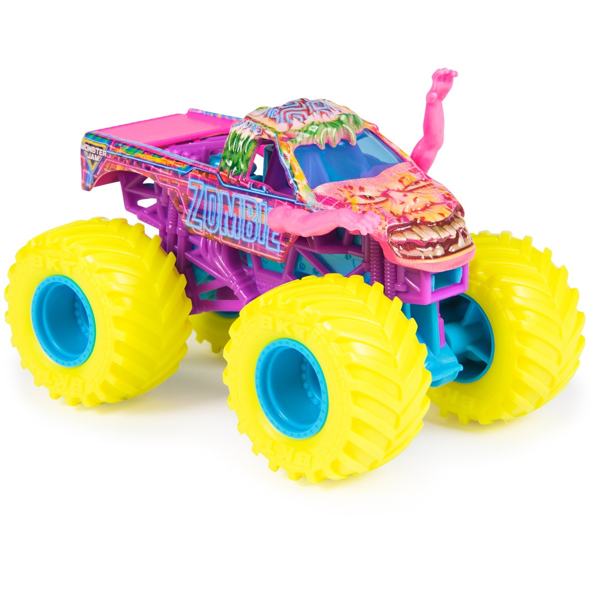 Monster Jam Monster Truck Single Pack Mix 45 1:64 Scale Vehicle Case of 12