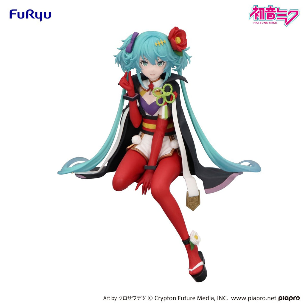 Vocaloid Hatsune Miku Flower Fairy Camellia Noodle Stopper Statue