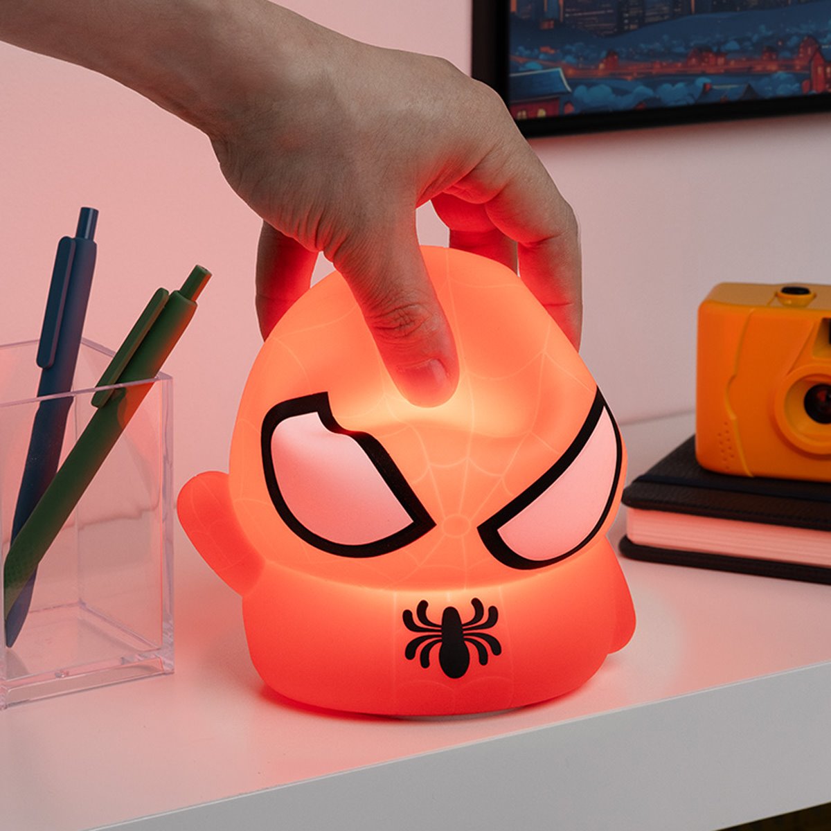 Spider-Man SquishyGlo Silicone Rechargeable Light